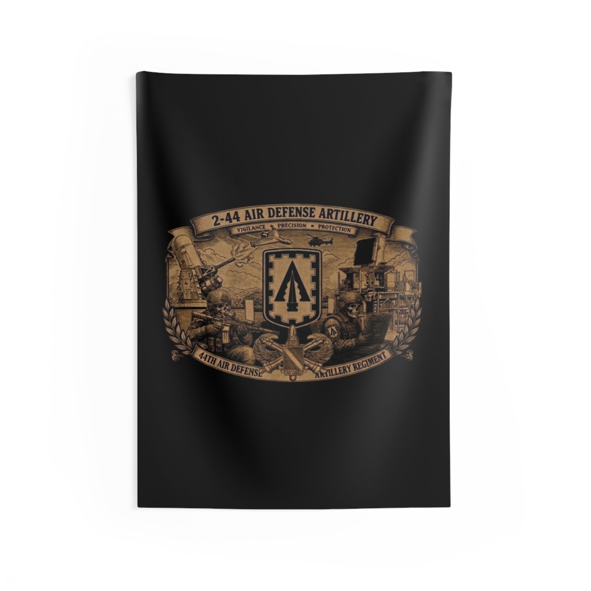 2-44 ADA BN Custom wall tapestry