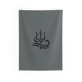 Adapt or Die Wall Tapestry Grey